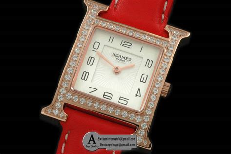 hermes h watch fake|hermes unisex 2101079 watch.